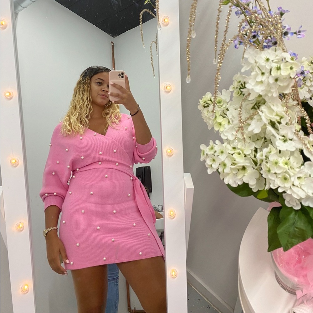 Pink dress
